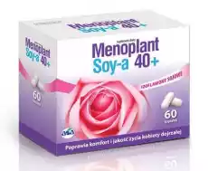 MENOPLANT Soya 40 x 60 kaps Zdrowie i uroda Zdrowie Witaminy minerały suplementy diety