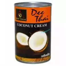 Dee Thai Mleczko kokosowe krem 2022 tłuszczu 400 ml Artykuły Spożywcze Nabiał
