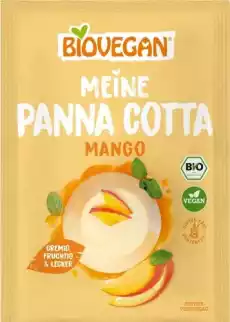 DESER MANGO PANNA COTTA W PROSZKU WEGAŃSKI BEZGLUTENOWY BIO 38 g BIOVEGAN Artykuły Spożywcze Zdrowa żywność