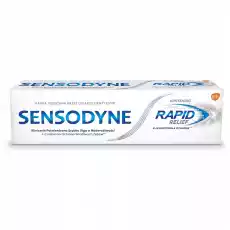 Sensodyne Whitening Rapid Relief wybielająca pasta do zębów wrażliwych 75ml Zdrowie i uroda Kosmetyki i akcesoria Pielęgnacja zębów i jamy ustnej