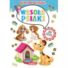 Kolorowanka Wesołe psiaki Książki Dla dzieci