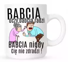 kubek dla babci na dzień babci Dom i ogród Wyposażenie kuchni Naczynia kuchenne Kubki