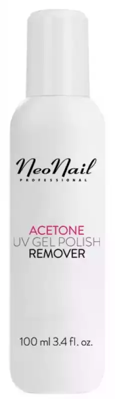 NeoNail UV Gel Polish Remover aceton kosmetyczny 100ml Zdrowie i uroda Kosmetyki i akcesoria Manicure i pedicure Zmywacze i korektory do paznokci