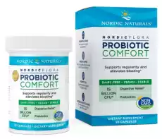 Nordic Flora Probiotic Comfort 30 kapsułek Nordic Naturals Zdrowie i uroda Zdrowie Witaminy minerały suplementy diety