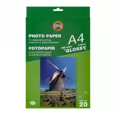 KIN PAPIER FOTO A4 20 ARK 9757L200 GLOSS 200 G Biuro i firma Akcesoria biurowe Artykuły papiernicze