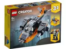 LEGO Creator 31111 Cyberdron Dla dziecka Zabawki Klocki