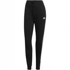 Spodnie dresowe damskie adidas SPORTSWEAR ESSENTIALS SJ 3STRIPES czarne GM5542 Sport i rekreacja Odzież i obuwie sportowe