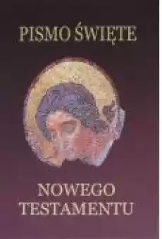 Pismo Święte Nowego Testamentu Bordo Książki Religia