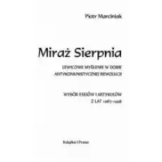 Miraż Sierpnia Książki Nauki humanistyczne