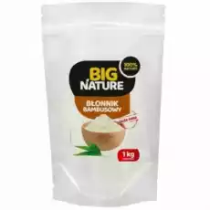 Big Nature Błonnik Bambusowy 1 kg Artykuły Spożywcze