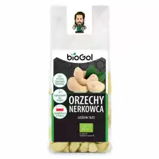 Orzechy Nerkowca Bio 100 g Biogol Artykuły Spożywcze