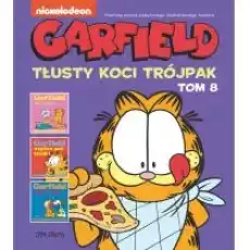 Garfield Tłusty koci trójpak Tom 8 Książki Komiksy