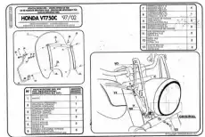 Kappa AS115A2 MOC SZYBY HONDA VT 750 C Shadowv 9902 Motoryzacja Motocykle