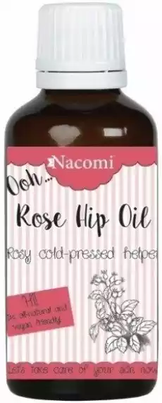 NACOMI Rose Hip Oil 50ml Zdrowie i uroda Kosmetyki i akcesoria Pielęgnacja ciała