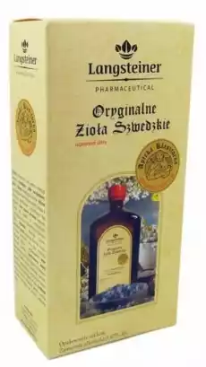 Oryginalne zioła szwedzkie 500ml Zdrowie i uroda Zdrowie Leki Żołądek i jelita