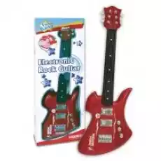 Bontempi Gitara rockowa czerwona Dla dziecka Zabawki Zabawki edukacyjne