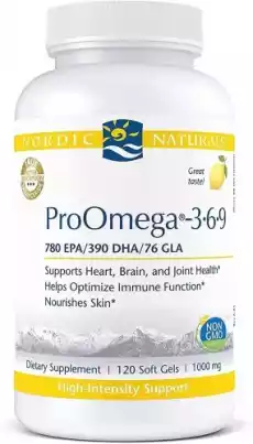 ProOmega 369 120 kaps Nordic Naturals Artykuły Spożywcze