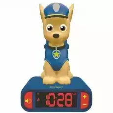 Budzik Lampka nocna PAW Psi Patrol zegar Dla dziecka Pokoik dziecięcy Lampki dziecięce