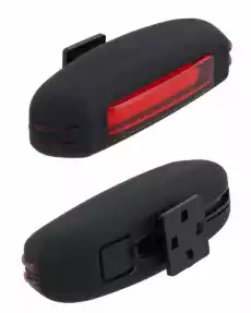 Lampa tylna XC181R USB Sport i rekreacja Rowery i akcesoria Akcesoria rowerowe Oświetlenie rowerowe