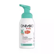 OnlyBio Kids pianka do higieny intymnej dla dziewczynek od 3 roku życia 300ml Dla dziecka Akcesoria dla dzieci Pielęgnacja i higiena dziecka Kosmetyki dla dzieci i niemowląt