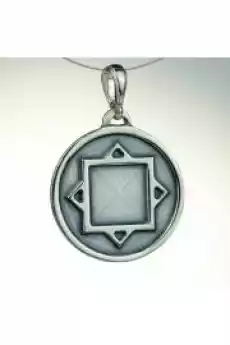 Amulet Ochronny Thurisaz oksydowany Gadżety Ezoteryka