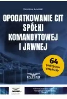 Opodatkowanie CIT spółki komandytowej i jawnej Książki Prawo akty prawne