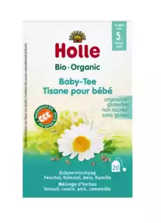 HERBATKA ZIOŁOWA DLA DZIECI PO 4 MIESIĄCU BIO 20 x 15 g 30 g HOLLE Artykuły Spożywcze Herbata