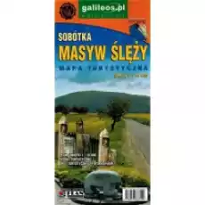 Mapa turystyczna Masyw Ślęży Sobótka 125 000 Książki Literatura podróżnicza