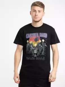 MC412 Star Wars Cantina Band Tee Black Odzież obuwie dodatki Odzież męska Koszulki męskie