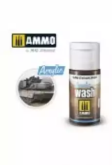 Ammo Acrylic Wash Dark Wash Sport i rekreacja Modelarstwo