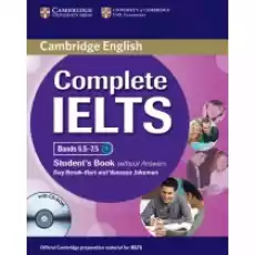 Complete IELTS Bands 6575 SB without Answers CDROM Książki Podręczniki i lektury