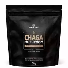 SOLVE LABS CHAGA EKSTRAKT 101 PROSZEK 50G Zdrowie i uroda Zdrowie Witaminy minerały suplementy diety