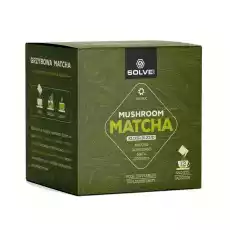 SolveLabs Mushroom Matcha Elixir 12 saszetek Sport i rekreacja Odżywki i suplementy