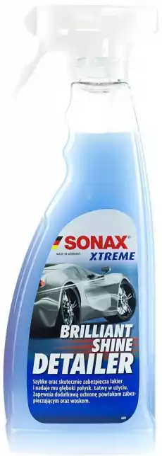 SONAX Xtreme BSD Brilliant Shine Quick Detailer kropelkowanie ochrona lakieru 750ml Motoryzacja Pielęgnacja samochodu Pielęgnacja karoserii