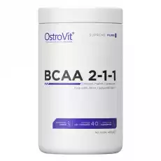 OSTROVIT BCAA 211 SUPREME PURE PROSZEK 400G Zdrowie i uroda Zdrowie Witaminy minerały suplementy diety