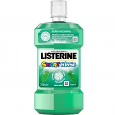 Listerine Smart Rinse płyn do płukania jamy ustnej dla dzieci Mint 250ml Zdrowie i uroda Kosmetyki i akcesoria Pielęgnacja zębów i jamy ustnej