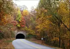 Tunnel on North Carolinas Blue Ridge Parkway Carol Highsmith plakat Wymiar do wyboru 30x20 cm Dom i ogród Wyposażenie wnętrz Dekoracja Obrazy i plakaty