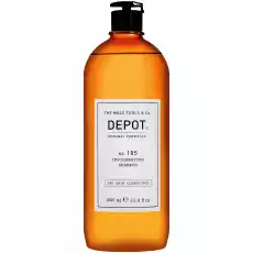 Depot NO 105 Invigorating szampon przeciw wypadaniu włosów dla mężczyzn 1000ml Zdrowie i uroda Kosmetyki i akcesoria Pielęgnacja i stylizacja włosów Szampony do włosów