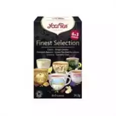 Yogi Tea Zestaw herbat ekspresowych Finest Selection 18 x 19 g Bio Artykuły Spożywcze Herbata