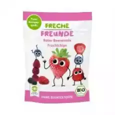 Freche Freunde Chipsy owoce jagodowe dla dzieci bezglutenowe 10 g Bio Dla dziecka Akcesoria dla dzieci Karmienie dziecka