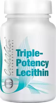 TriplePotency Lecithin 100 kapsułek Calivita Zdrowie i uroda Zdrowie Witaminy minerały suplementy diety