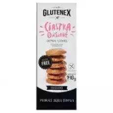 Glutenex Ciastka owsiane bezglutenowe 140 g Artykuły Spożywcze Słodycze