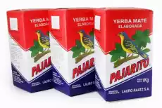 Pajarito Tradicional 3 x 1kg Artykuły Spożywcze Yerba Mate