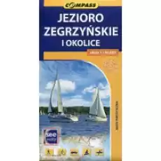 Mapa turystyczna Jezioro Zegrzyńskie i okolice 150 000 Książki Literatura podróżnicza