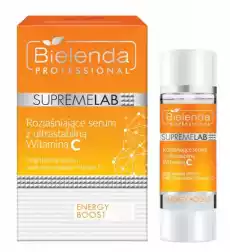 Bielenda Professional Supremelab Energy Boost rozjaśniające serum ze stabilną Witaminą C 15ml Zdrowie i uroda Kosmetyki i akcesoria Pielęgnacja twarzy Serum do twarzy