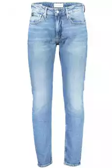 CALVIN KLEIN JEANS DENIM MĘSKI NIEBIESKI Odzież obuwie dodatki