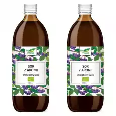 2 x Sok z Aronii Bio 500 ml Bio Planet Artykuły Spożywcze