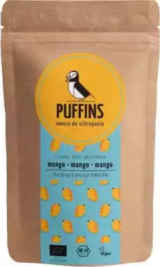 Mango suszone BIO 40 g PUFFINS Artykuły Spożywcze Bakalie i suszone owoce