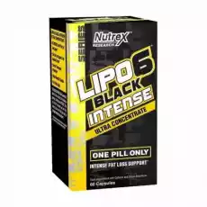 Nutrex Lipo6 Black Intense Ultra 60 kapsułek Artykuły Spożywcze