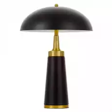 Lampa Stołowa Flow Czarna Mosiężna 355x355x50cm Dom i ogród Wyposażenie wnętrz Oświetlenie Lampy stołowe